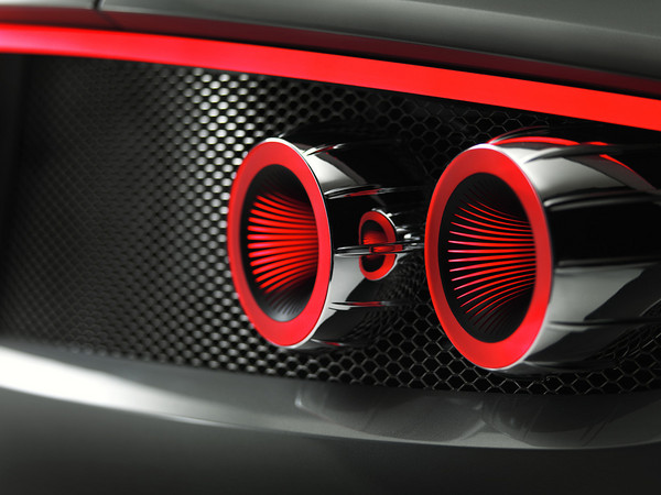 The taillights are made from 3D less The taillights are made from 3D less