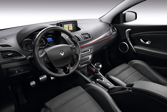 O interior do Megane Estate GT 220 O interior do Megane Estate GT 220