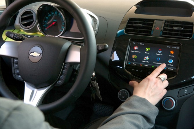 A Chevrolet também tem vindo a incorporar sistemas de infotainment no modelo base de gama Spark A Chevrolet também tem vindo a incorporar sistemas de infotainment no modelo base de gama Spark