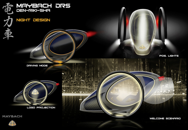 Maybach eRikscha design Concept Maybach eRikscha design Concept