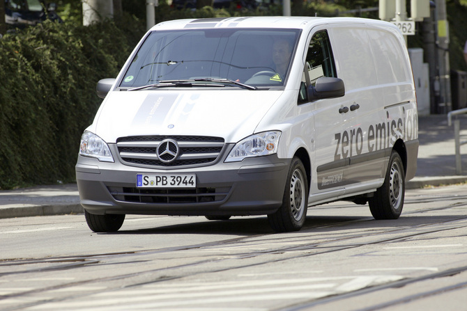 Mercedes Vito E-Cell Vans Cover 650,000km in Testing Mercedes Vito E-Cell Vans Cover 650,000km in Testing