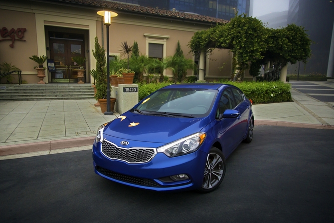 The new Forte was just revealed at the LA Auto Show The new Forte was just revealed at the LA Auto Show