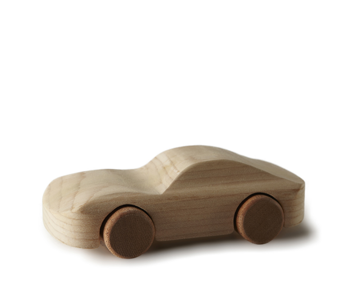 little wooden cars