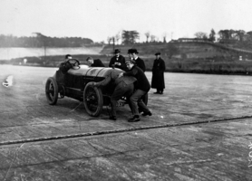 It was the fastest car in the world at the time