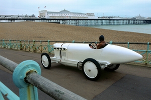 Mercedes built six of them and Hornsted's car continued racing into the 20s