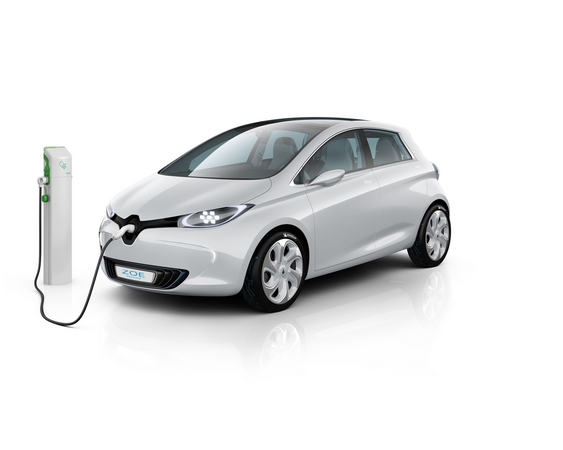 Production Version of Renault ZOE Electric Car at Geneva Production Version of Renault ZOE Electric Car at Geneva