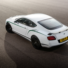 O novo Continental GT3-R consegue acelerar até aos 100km/h em 3.8 segundos e atingir uma velocidade máxima de 273km/h