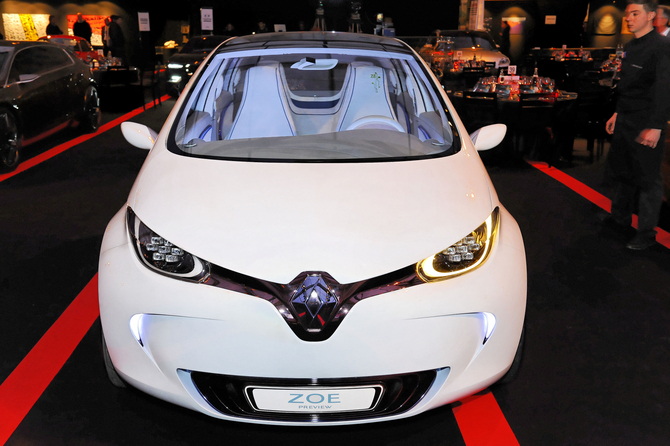 Production Version of Renault ZOE Electric Car at Geneva Production Version of Renault ZOE Electric Car at Geneva