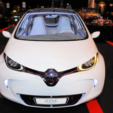 Production Version of Renault ZOE Electric Car at Geneva Production Version of Renault ZOE Electric Car at Geneva