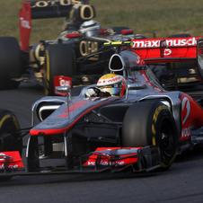 McLaren is just 7 points a way from overtaking Ferrari