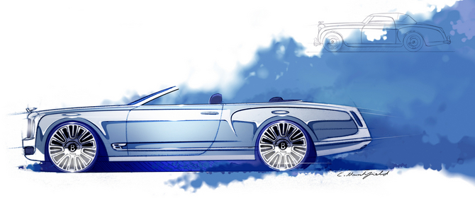 It would compete against the Phantom Drophead Coupe It would compete against the Phantom Drophead Coupe