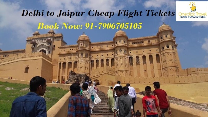 Delhi to Jaipur Cheap Flight Tickets One Click Travel