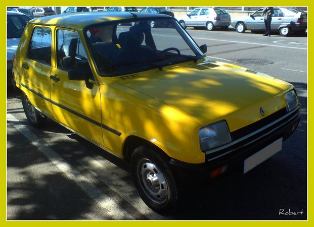 Catalogue Renault 5 TL orange