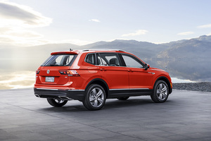 Boot space on the Tiguan Alsspace has been increased by 115l to a total of 730l