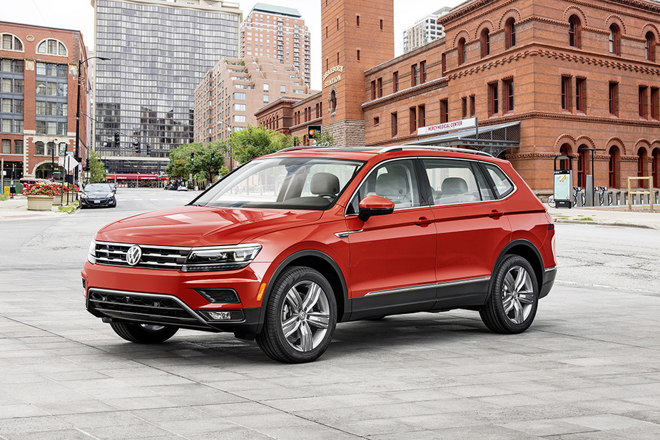 VW Tiguan Allspace is 215mm longer than the standard model