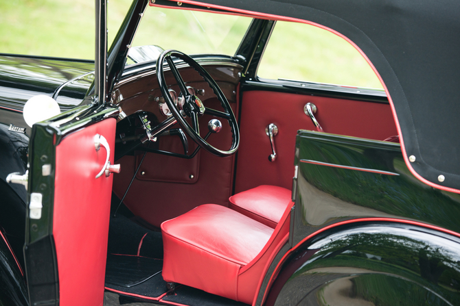 American Bantam Model 65 Riviera Convertible Sedan American Bantam Model 65 Riviera Convertible Sedan