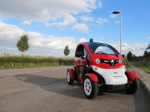 Le Renault Twizy sera testé dès le mois de novembre et pour une durée de 8 mois Le Renault Twizy sera testé dès le mois de novembre et pour une durée de 8 mois