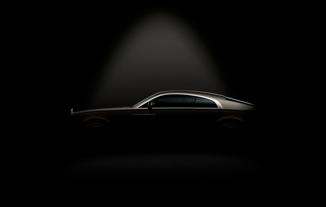 A primeira imagem do Wraith mostra o perfil do novo modelo A primeira imagem do Wraith mostra o perfil do novo modelo