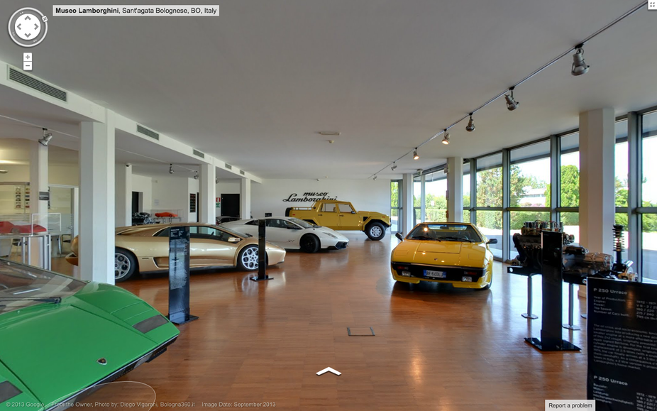 Tour The Lamborghini Headquarters In Google Streetview