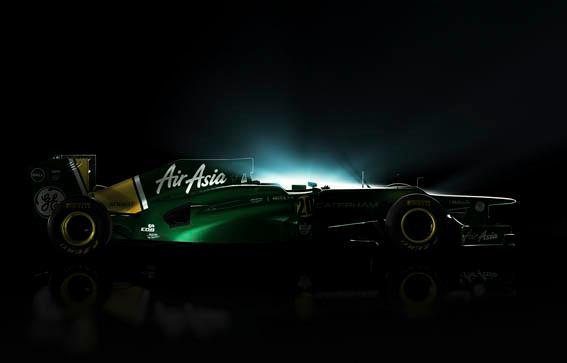 Caterham Fully Reveals CT01 Formula 1 car for 2012 Caterham Fully Reveals CT01 Formula 1 car for 2012