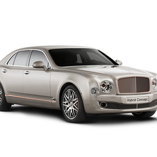 O Bentley Hybrid Concept é baseado no Mulsanne mas é 25 por cento mais potente