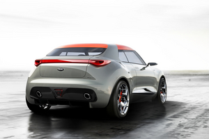 Kia showed it has a lowered hot hatch, but it plans the car as a compact crossover