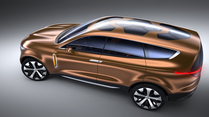 O Cross GT é significativamente maior que o Sorento O Cross GT é significativamente maior que o Sorento