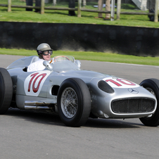The W196 R that will be auctioned is the only one in private hands