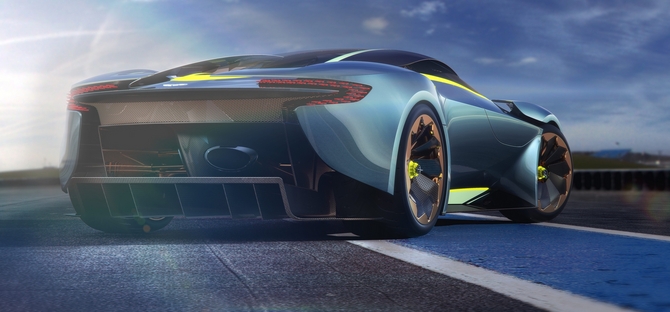 A Aston Martin explicou que o DP-100 foi criado utilizando muitas das mesmas técnicas aplicadas ao desenvolvimento dos carros de produção A Aston Martin explicou que o DP-100 foi criado utilizando muitas das mesmas técnicas aplicadas ao desenvolvimento dos carros de produção