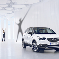 The Crossland X is 4212mm long, 1765mm wide and 1590mm high