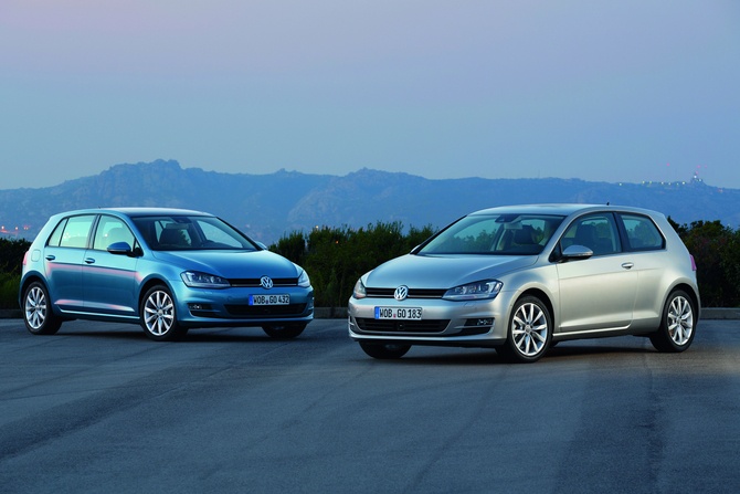 Volkswagen may reveal the seventh-generation Golf at the show Volkswagen may reveal the seventh-generation Golf at the show