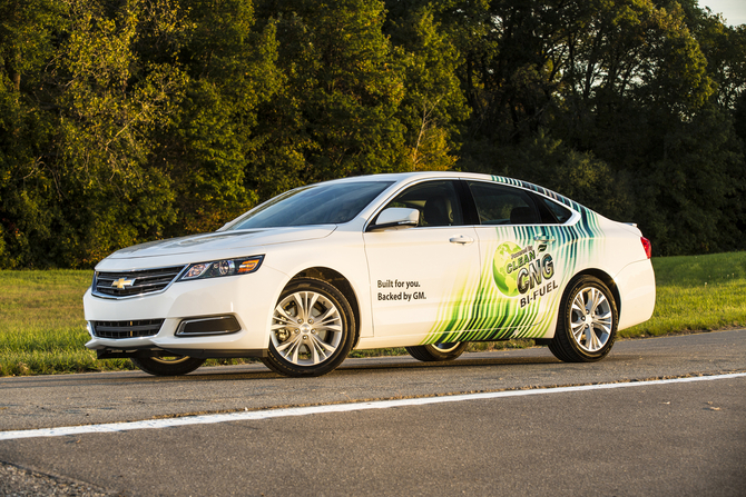 The Impala bi-fuel will go on sale in the summer 2014 The Impala bi-fuel will go on sale in the summer 2014