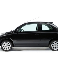 It gets a white roof, rear spoiler and 15in wheels