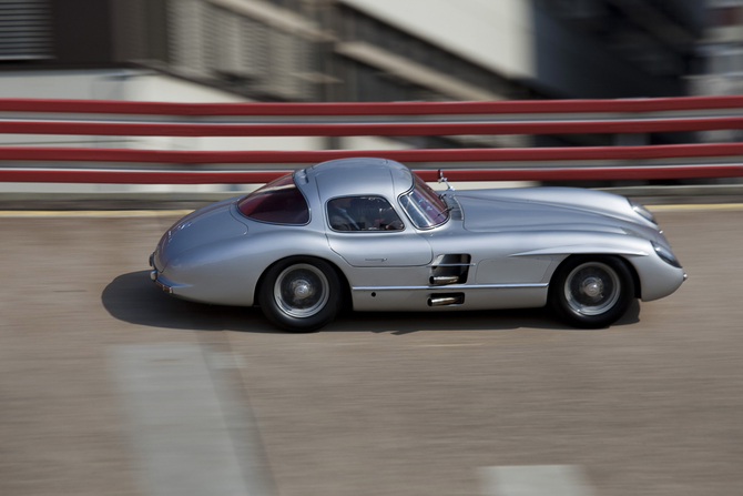 The project was cancelled after the fatal crash at the 1955 24 Hours of Le Mans The project was cancelled after the fatal crash at the 1955 24 Hours of Le Mans