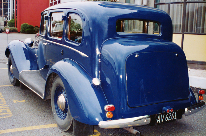1937 Humber Twelve 1937 Humber Twelve