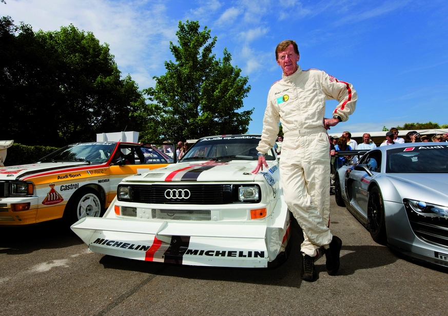 Walter Rohrl Returning To The Pikes Peak On The Original Audi