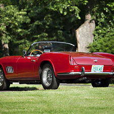 A 250 GT SWB California gave in fifth overall at Le Mans in 1959