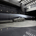 The cars sit on a turntable to simulate wind from any angle