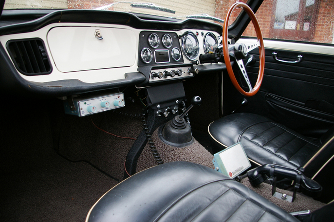 Triumph TR4 Police Car Triumph TR4 Police Car