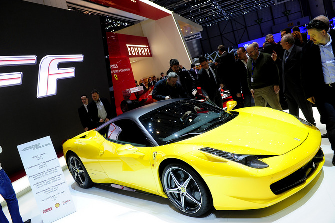 HELE system fitted on the 458 Italia for Geneva HELE system fitted on the 458 Italia for Geneva