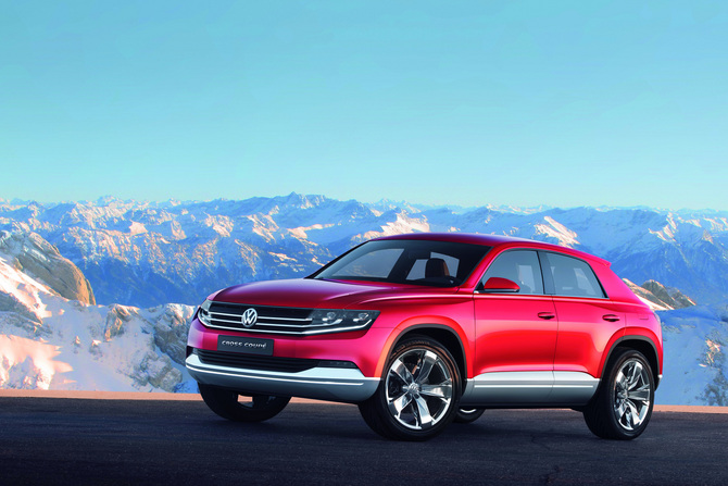 The Cross-Coupe concept was meant to indicate the direction for future VW SUVs The Cross-Coupe concept was meant to indicate the direction for future VW SUVs