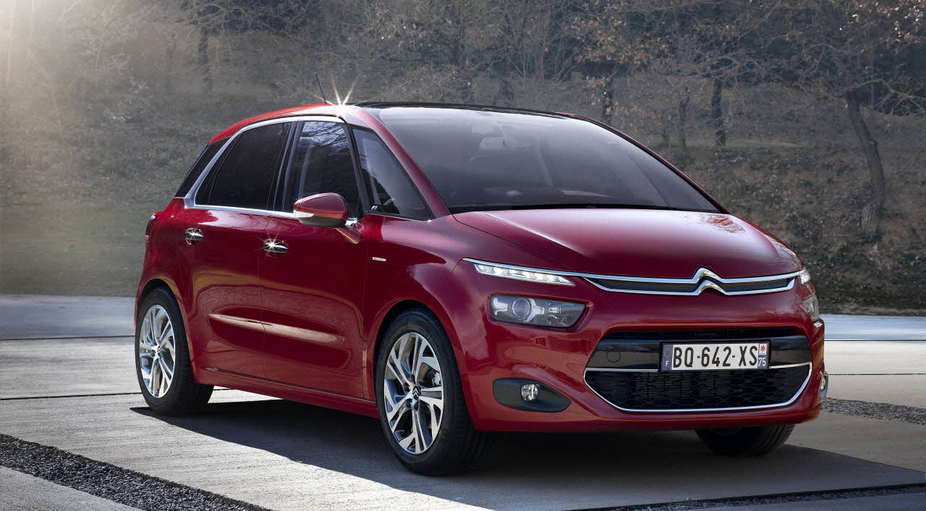 The latest C4 Picasso has LED running lights and chunkier styling