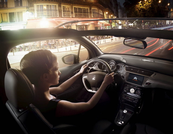 The top will also open just behind the driver's head The top will also open just behind the driver's head