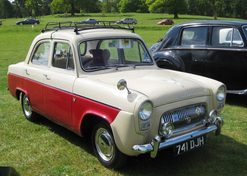 Ford Prefect 105E basic info spec rating