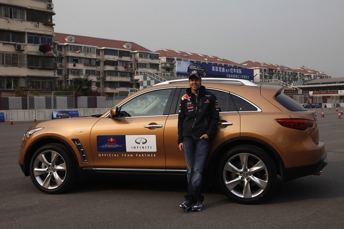 Infiniti uses Vettel for advertising in Europe Infiniti uses Vettel for advertising in Europe
