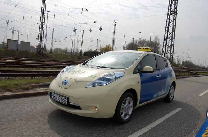 The key to having the Leaf as a taxi is availability of quick chargers The key to having the Leaf as a taxi is availability of quick chargers