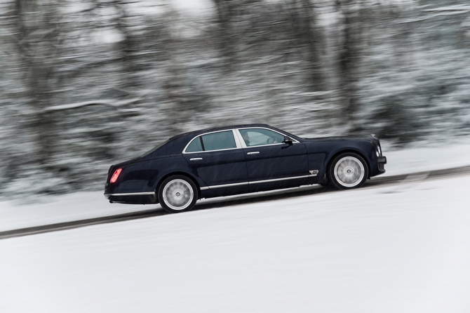 The first was the Mulsanne convertible that was shown last year The first was the Mulsanne convertible that was shown last year