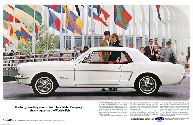 The Mustang was introduced on April 17, 1964, in New York and went on sale the same day The Mustang was introduced on April 17, 1964, in New York and went on sale the same day