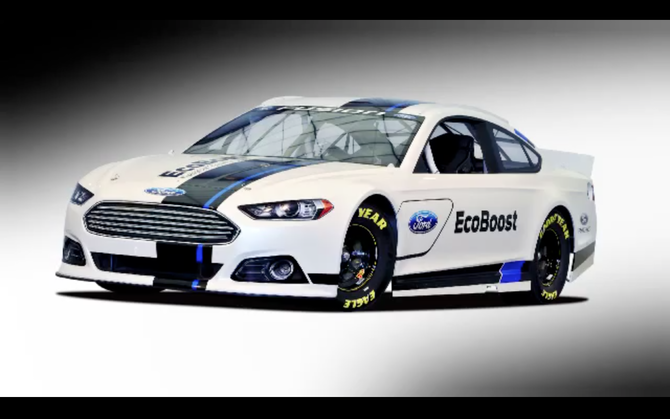 The new Fusion does look significantly more like the road car The new Fusion does look significantly more like the road car