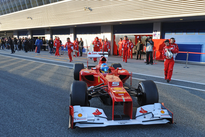 Fernando Alonso Sets Fastest Time in Final Day of Testing at Jerez Fernando Alonso Sets Fastest Time in Final Day of Testing at Jerez